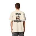 Espresso Tonic Summer - Heavy Oversized Organic Shirt - BREWSTATE