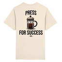 Press for Success - Heavy Oversized Organic Shirt - BREWSTATE