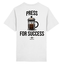Press for Success - Heavy Oversized Organic Shirt - BREWSTATE